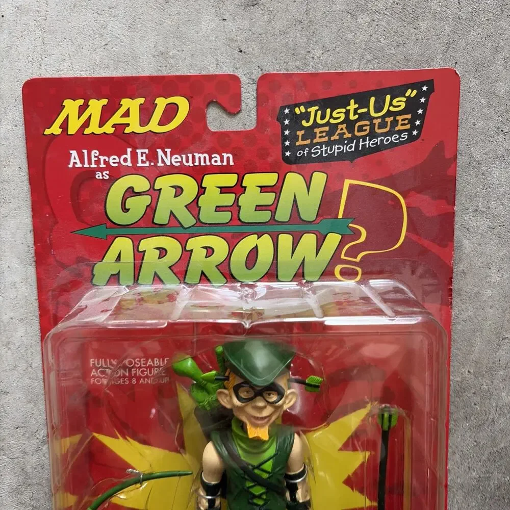 DC Direct Mad Alfred E. Neuman Just Us League of Stupid Heroes Green Lantern NEW